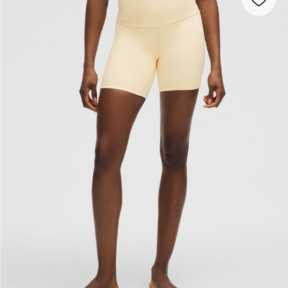 NWT LULULEMON buttercream Biker shorts 6” HR women’s size 12